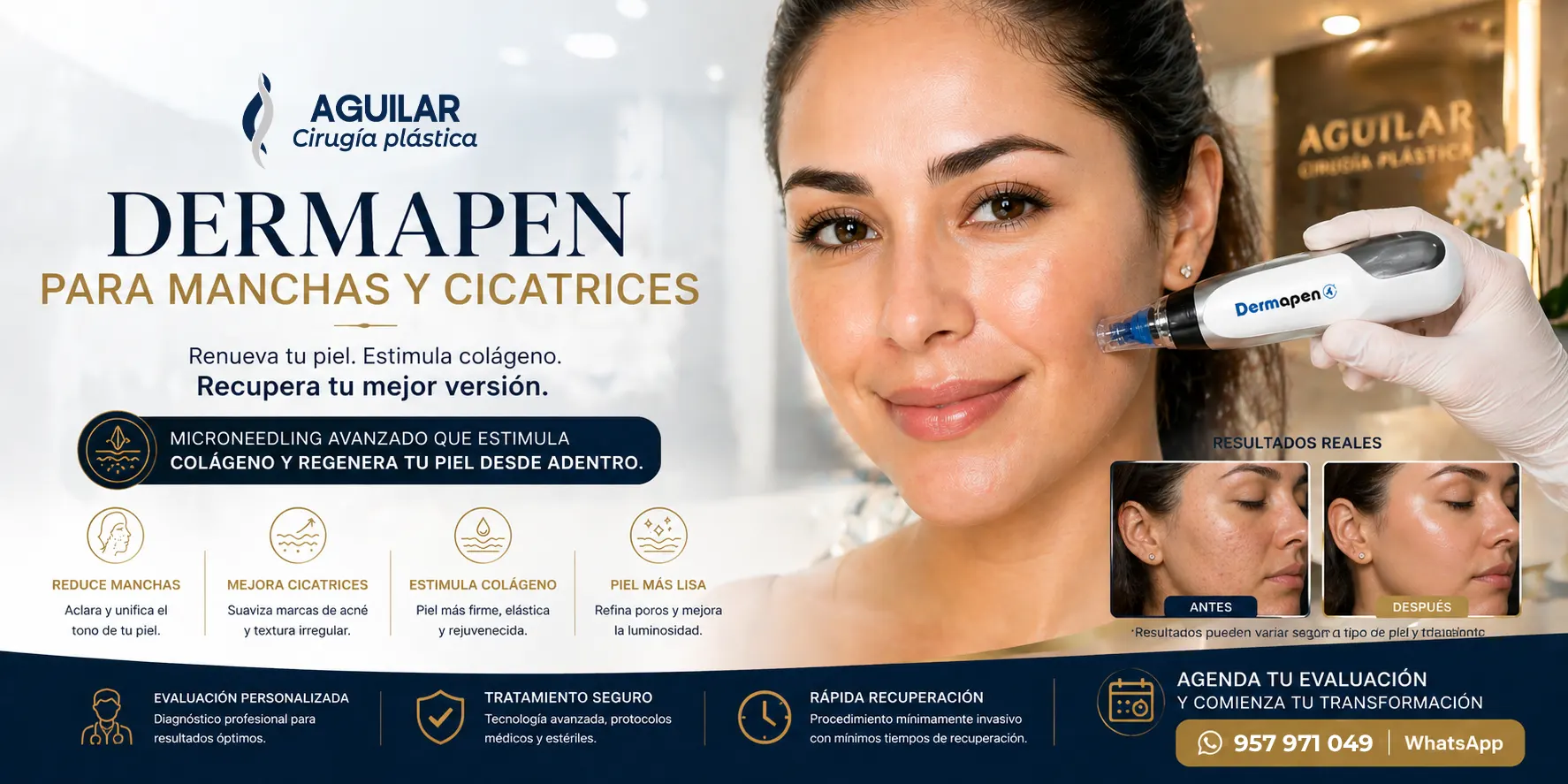 dermapen para manchas y cicatrices en Lima tratamiento facial profesional