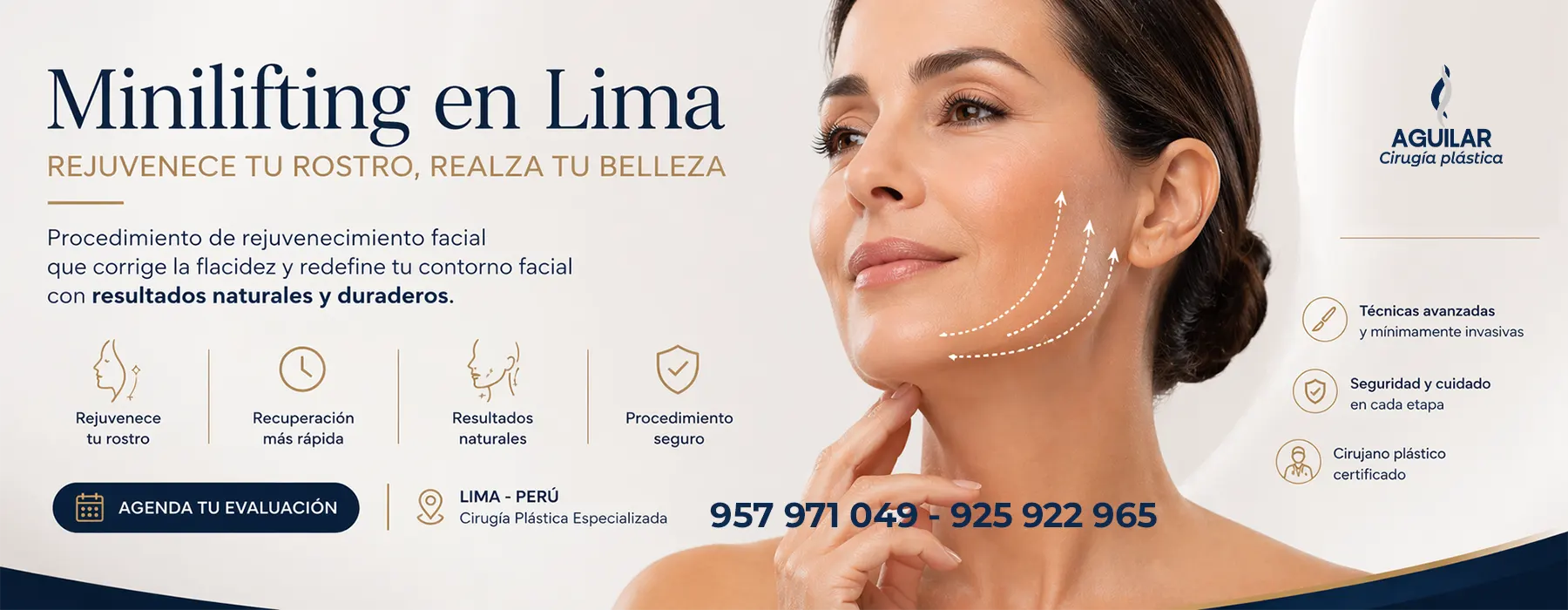 Rejuvenece tu rostro con minilifting en Lima