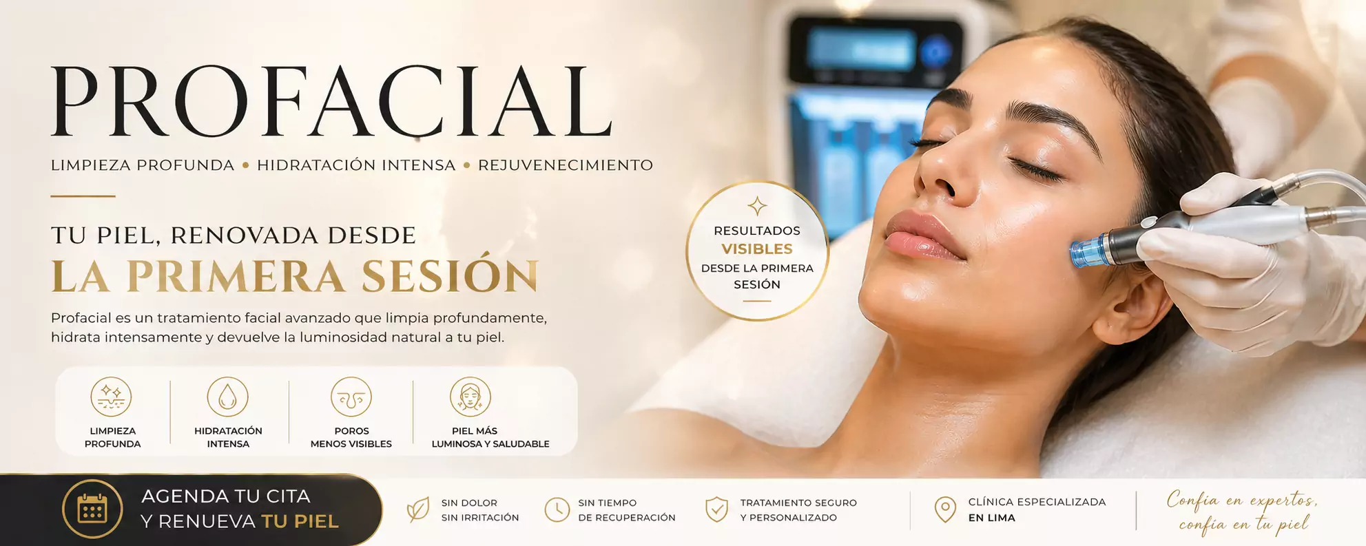 profacial con resultados visibles desde primera sesión