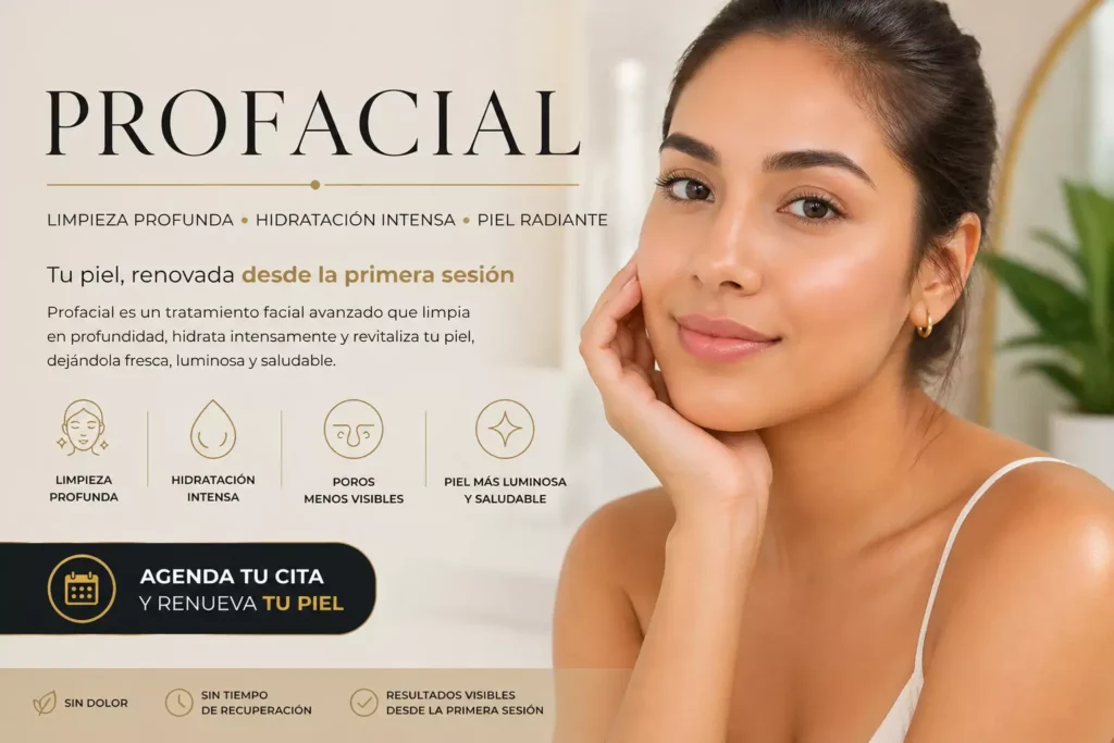 tratamiento profacial para hidratación profunda y piel radiante en clínica estética