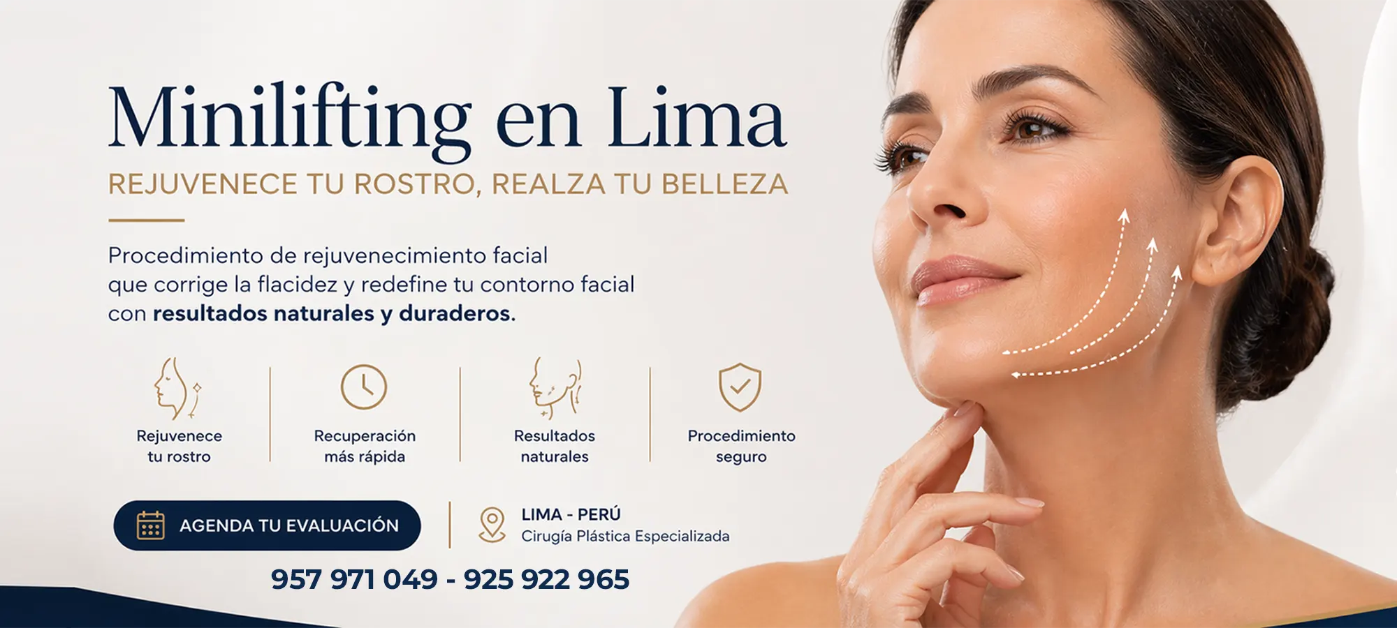 Minilifting facial en Lima con resultados naturales y rejuvenecimiento facial