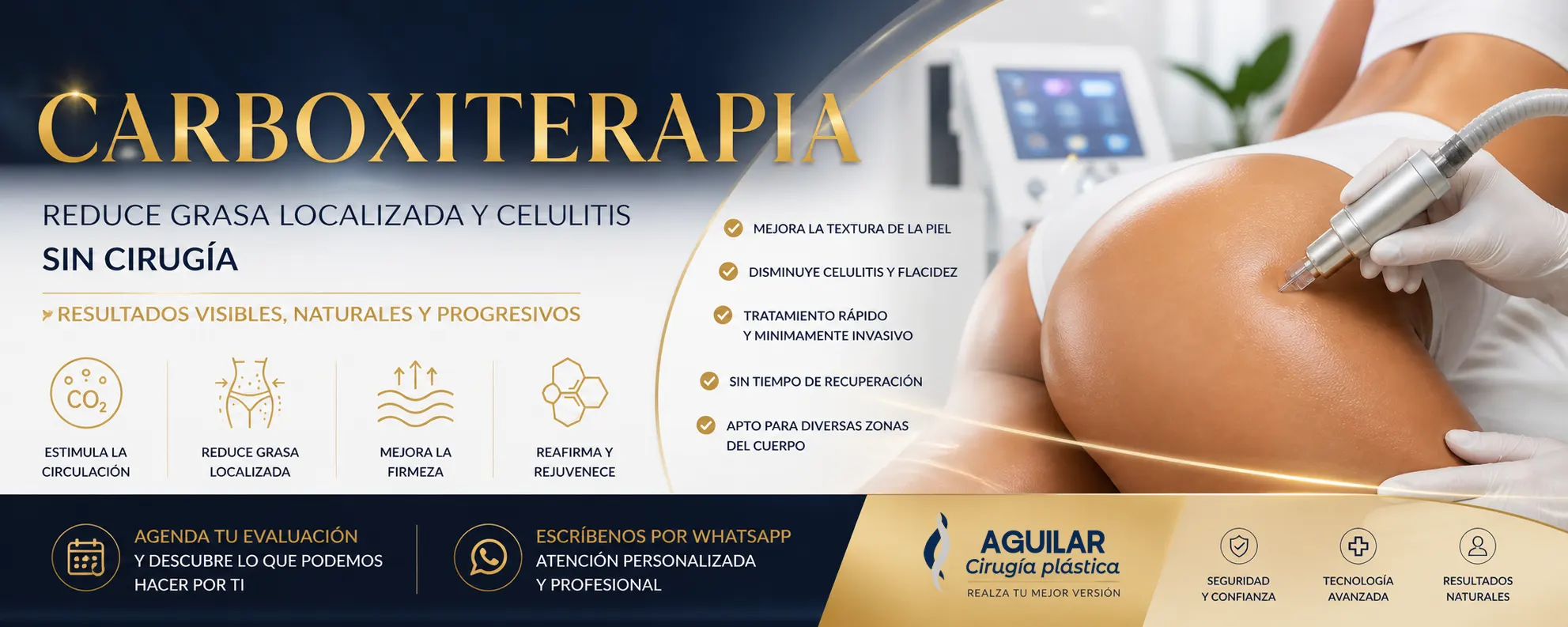 Carboxiterapia en Lima para reducir grasa localizada y celulitis sin cirugía con resultados naturales