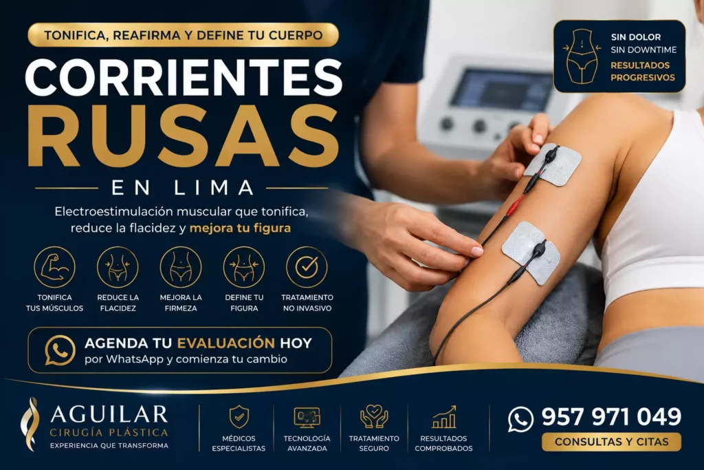 Corrientes rusas en Lima para tonificar y reafirmar el cuerpo