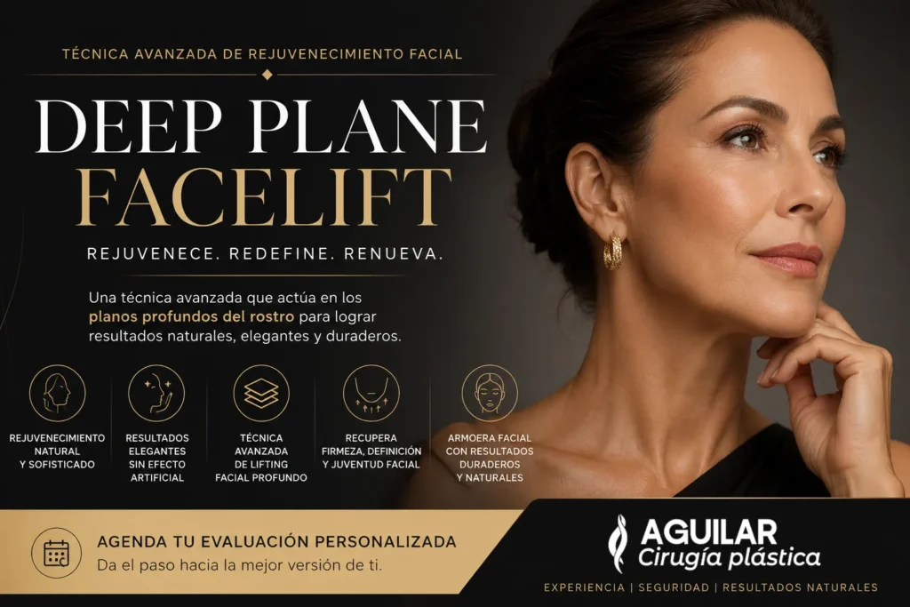 Deep Plane Facelift en Lima con resultados naturales y rejuvenecimiento facial avanzado
