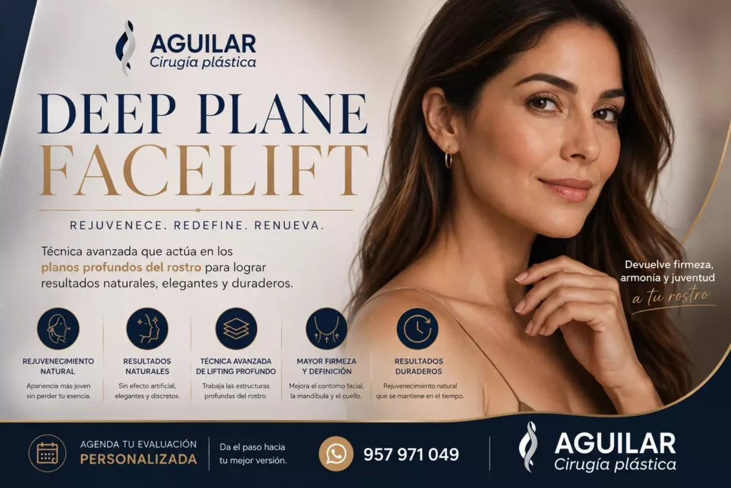 Técnica avanzada Deep Plane Facelift para firmeza y definición facial en Lima