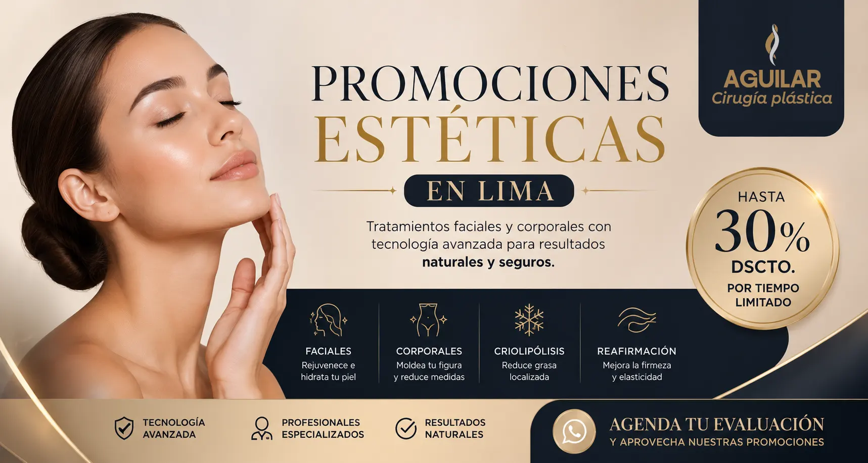Rejuvenecimiento facial y corporal con promociones especiales